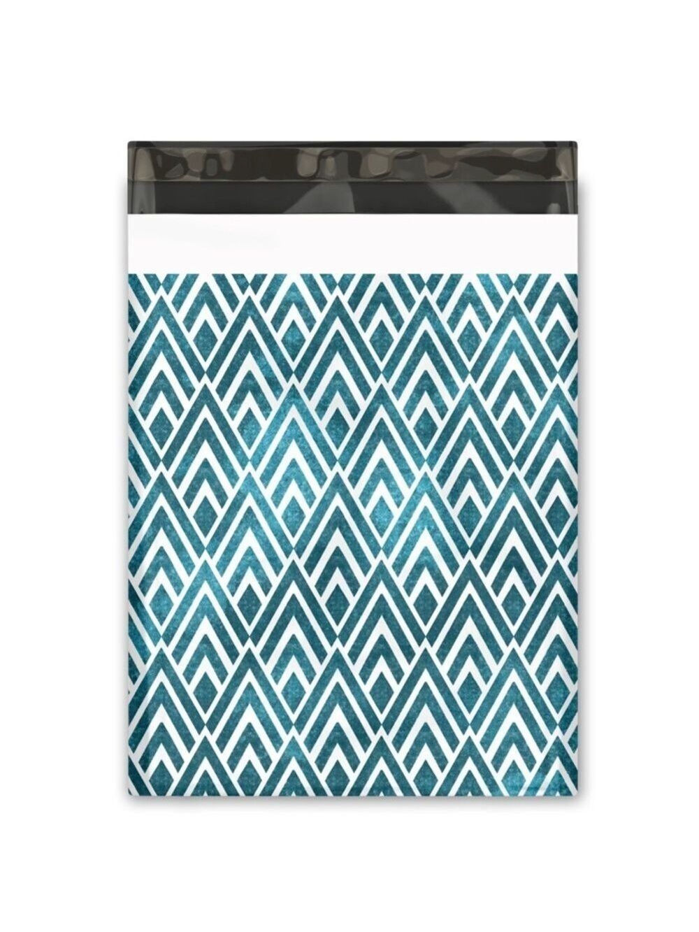 25 10X13 Poly Mailers, Geometric Chevron, Shipping Envelopes PRICE IS FIRM - Picture 7 of 8